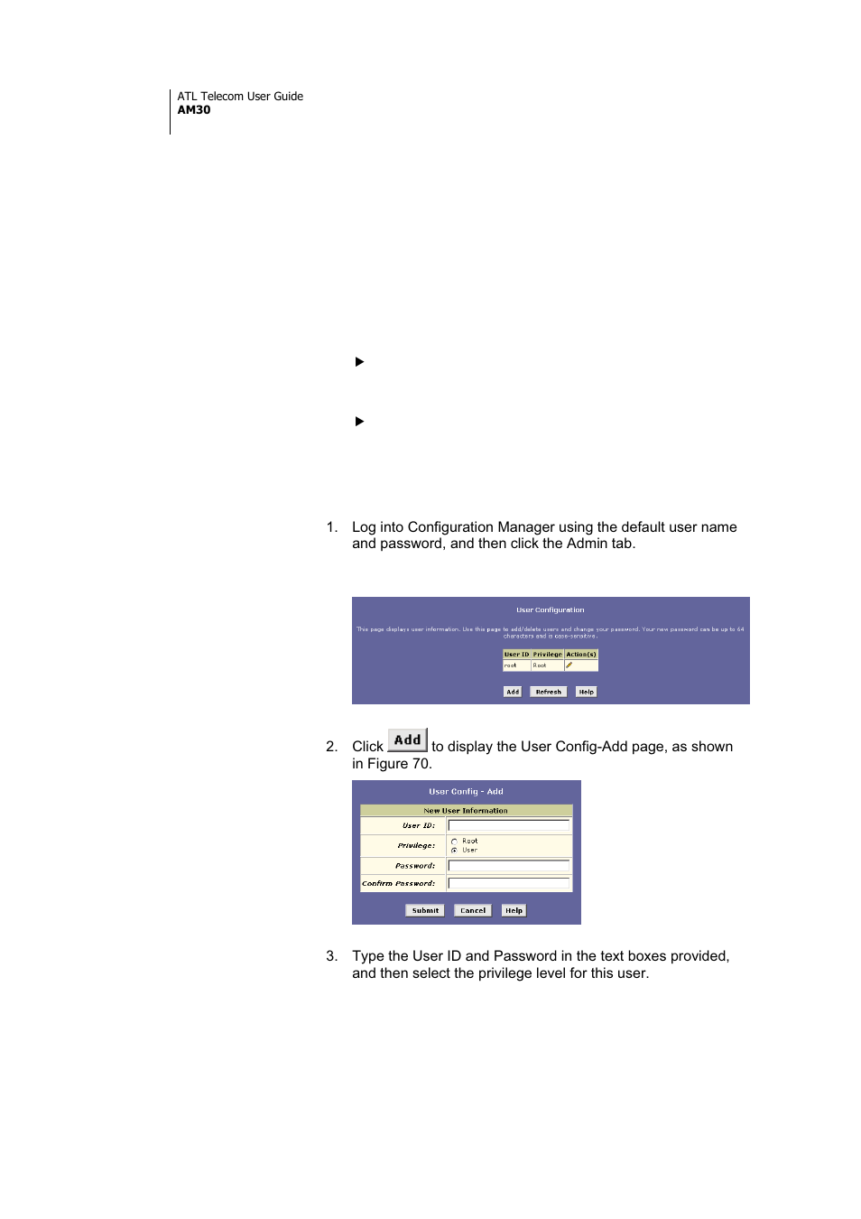 ATL Telecom AM30 User Manual | Page 150 / 177