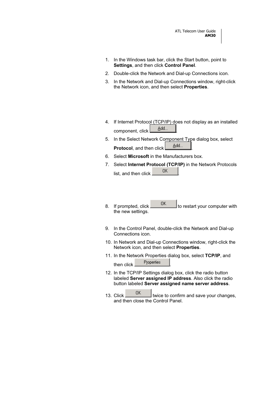 ATL Telecom AM30 User Manual | Page 21 / 177