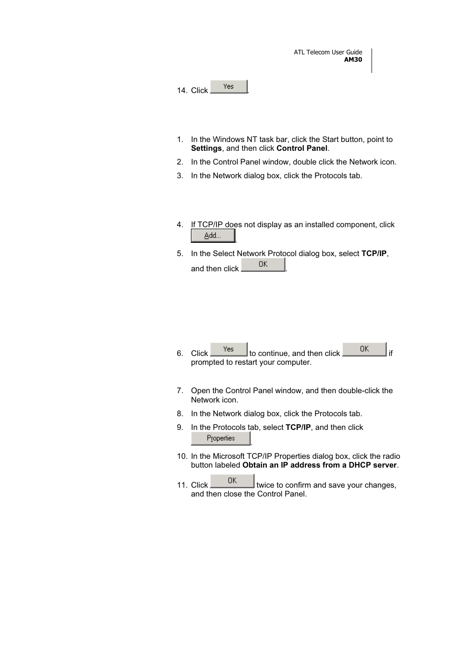 ATL Telecom AM30 User Manual | Page 23 / 177