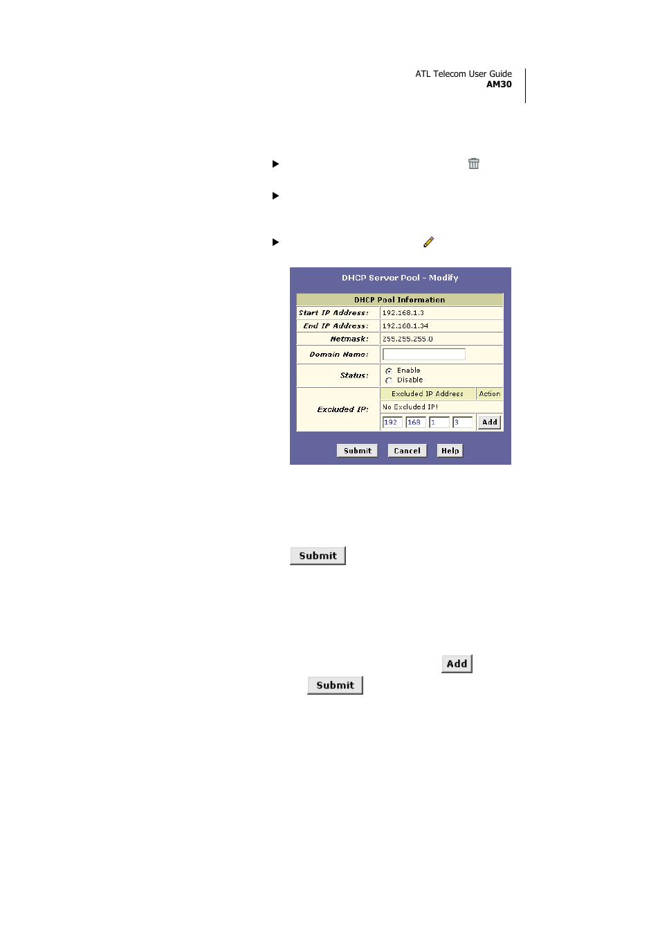 ATL Telecom AM30 User Manual | Page 57 / 177