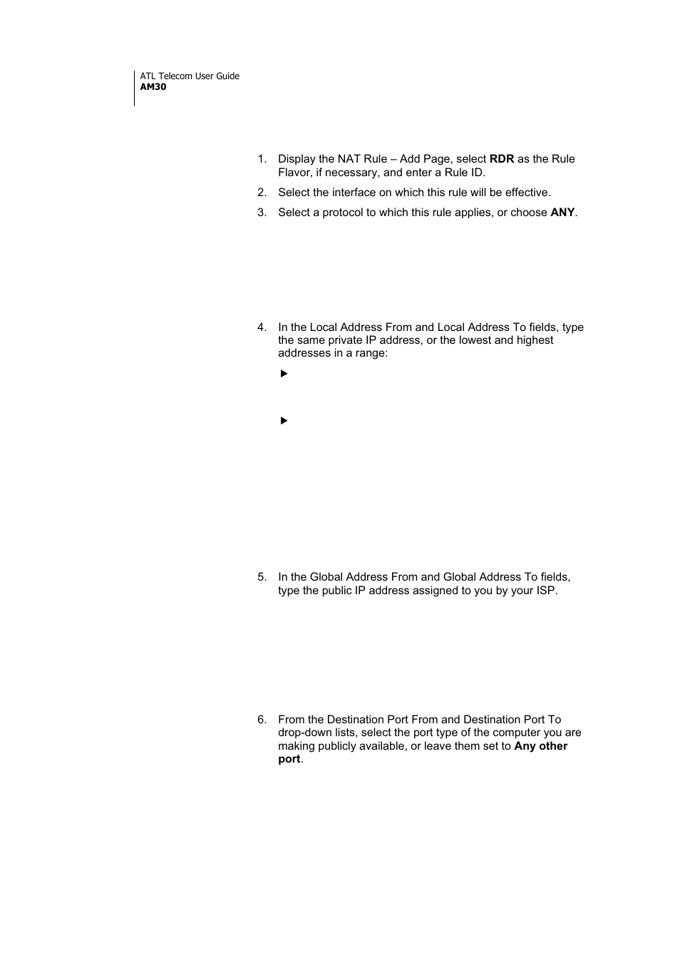 ATL Telecom AM30 User Manual | Page 72 / 177