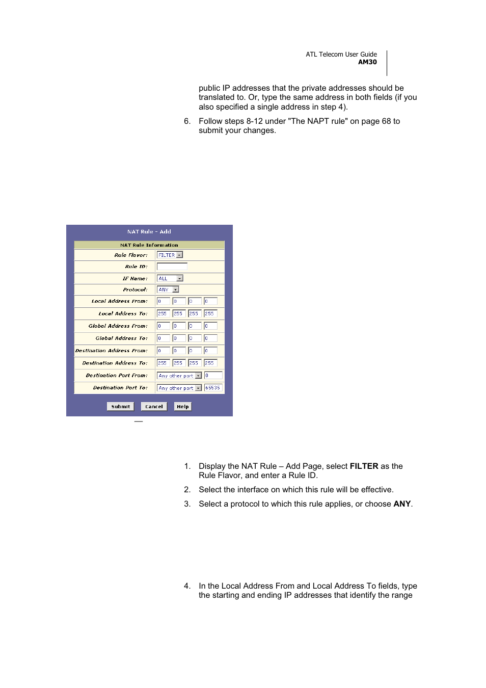 ATL Telecom AM30 User Manual | Page 75 / 177