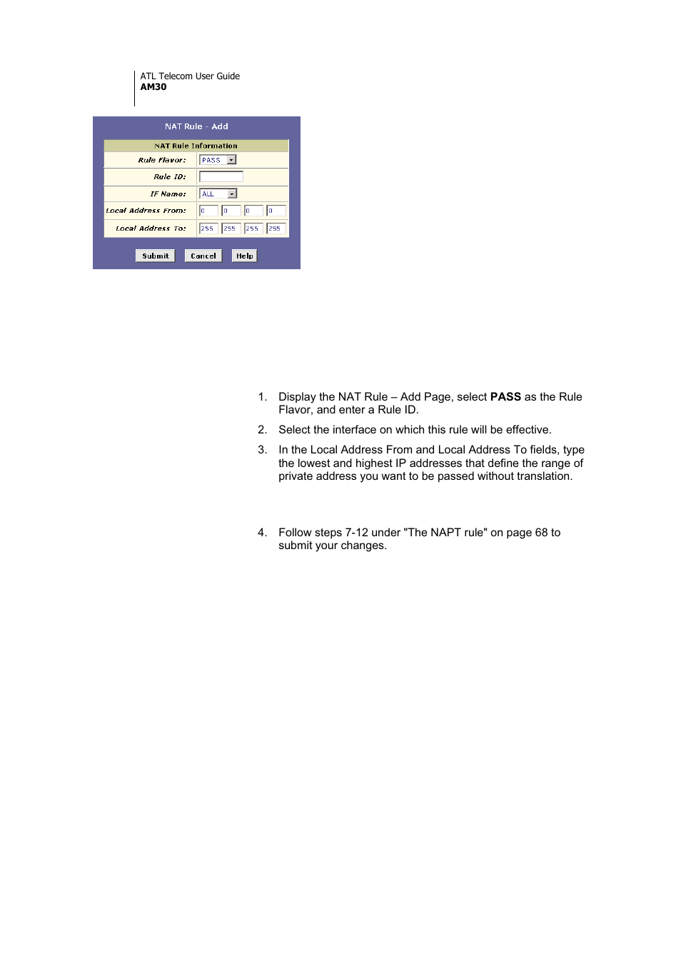 ATL Telecom AM30 User Manual | Page 78 / 177