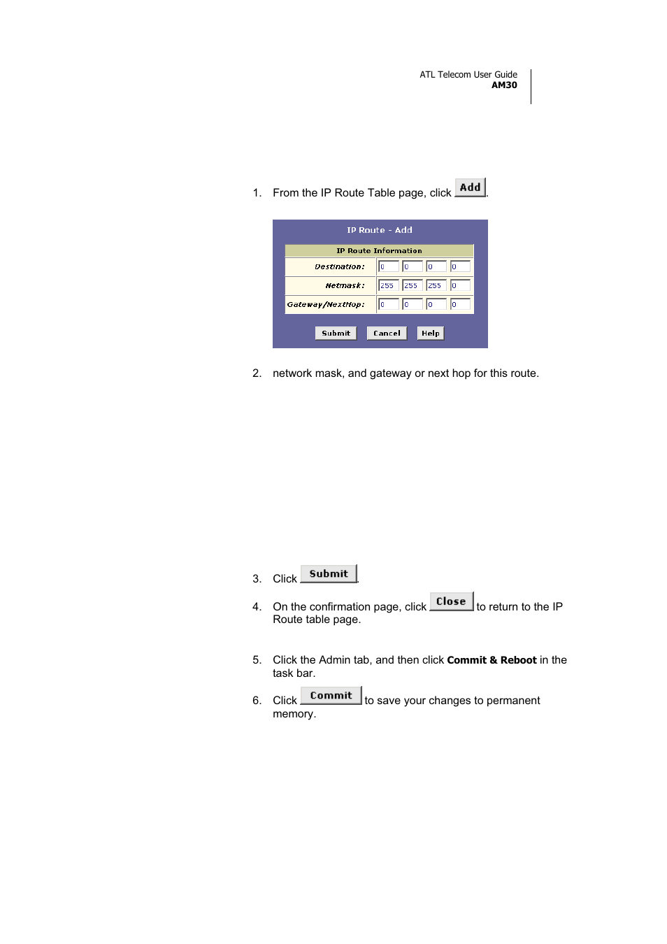 ATL Telecom AM30 User Manual | Page 87 / 177