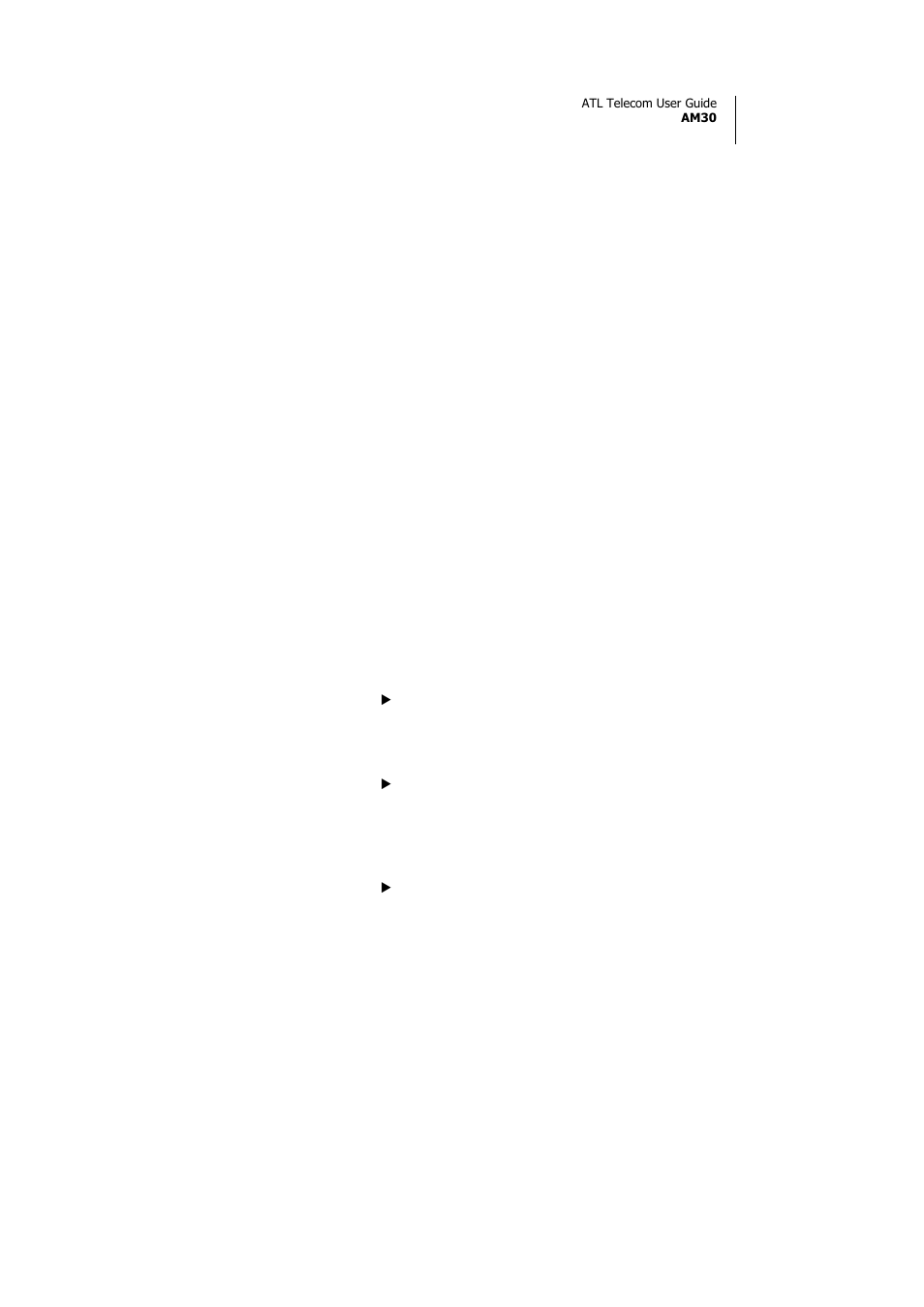 Configuring the routing information protocol | ATL Telecom AM30 User Manual | Page 89 / 177