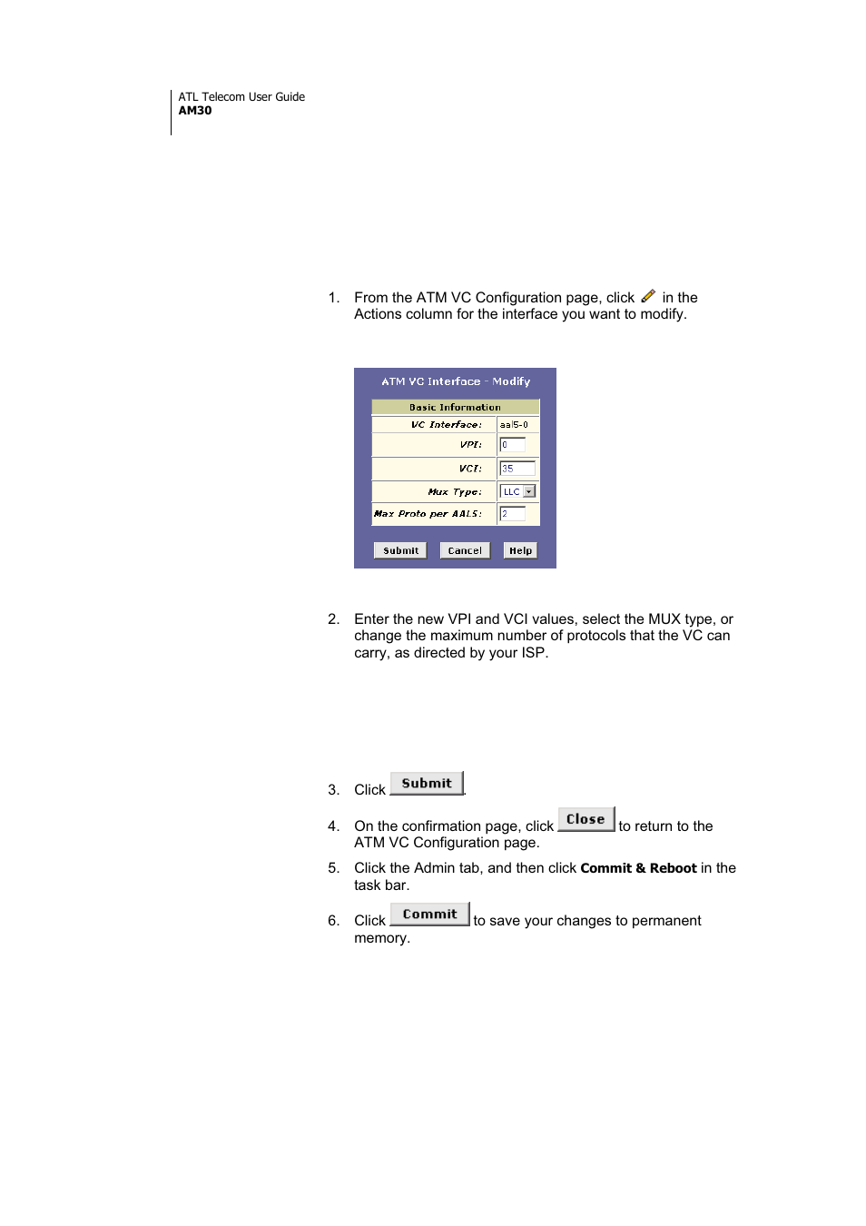 ATL Telecom AM30 User Manual | Page 98 / 177