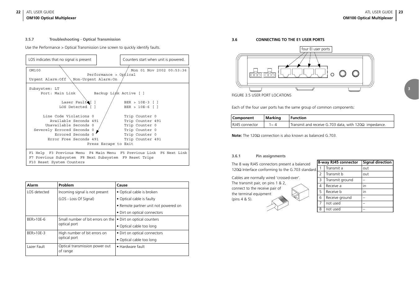 ATL Telecom OM100 User Manual | Page 13 / 46