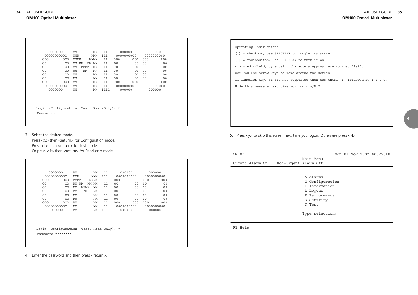 ATL Telecom OM100 User Manual | Page 19 / 46