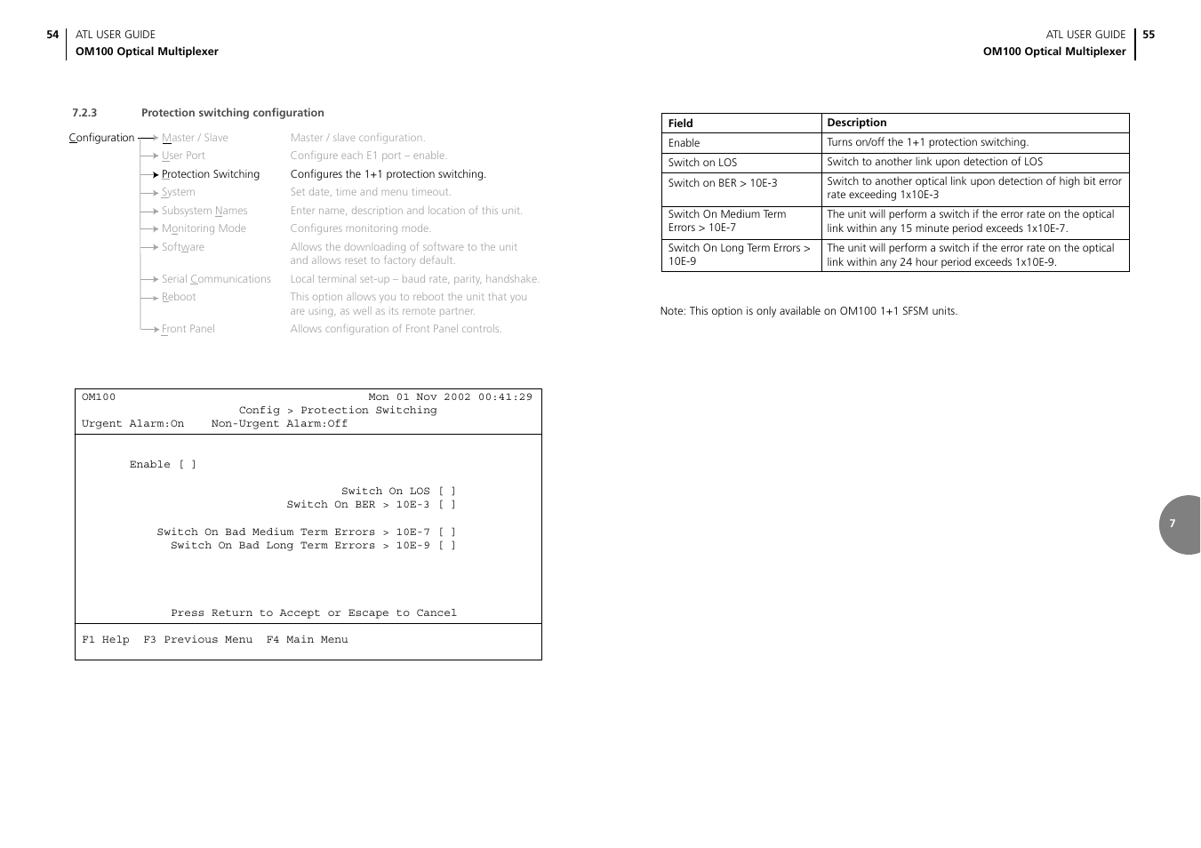 ATL Telecom OM100 User Manual | Page 29 / 46