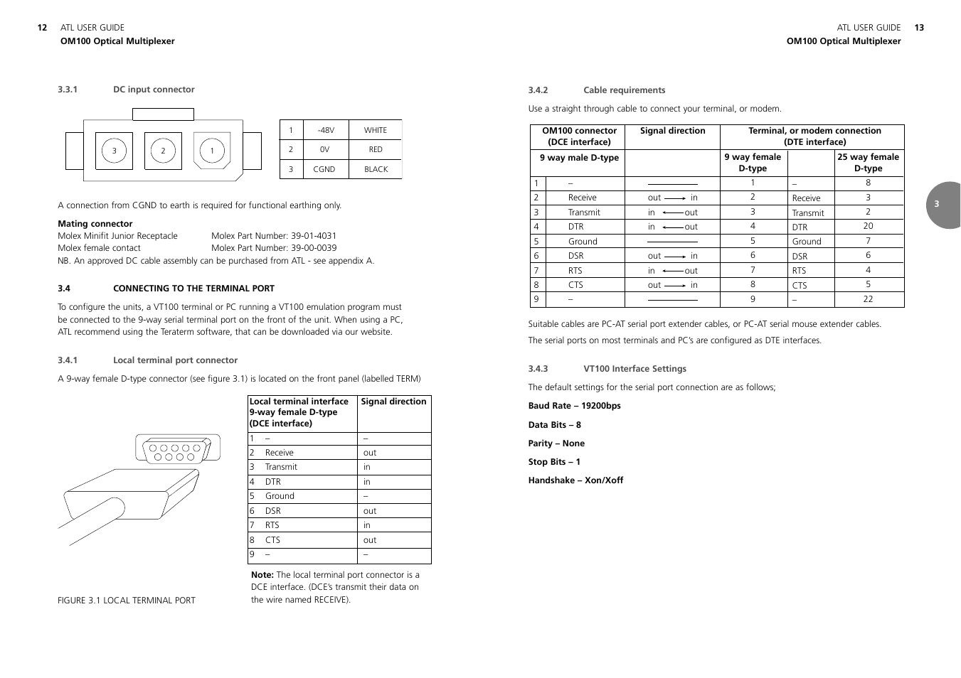 ATL Telecom OM100 User Manual | Page 8 / 46