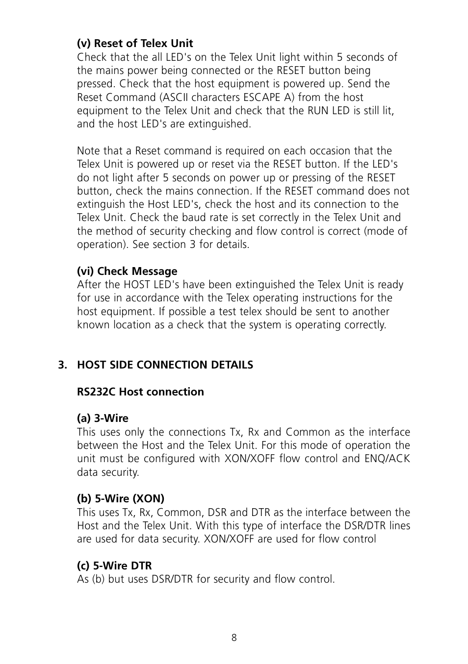ATL Telecom Telex User Manual | Page 8 / 16