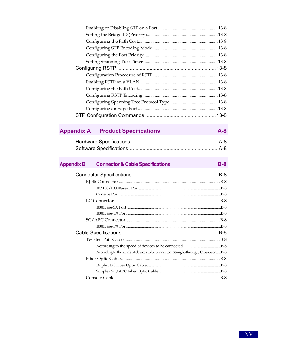 ATL Telecom R1-SW Ethernet Switch User Manual | Page 15 / 300