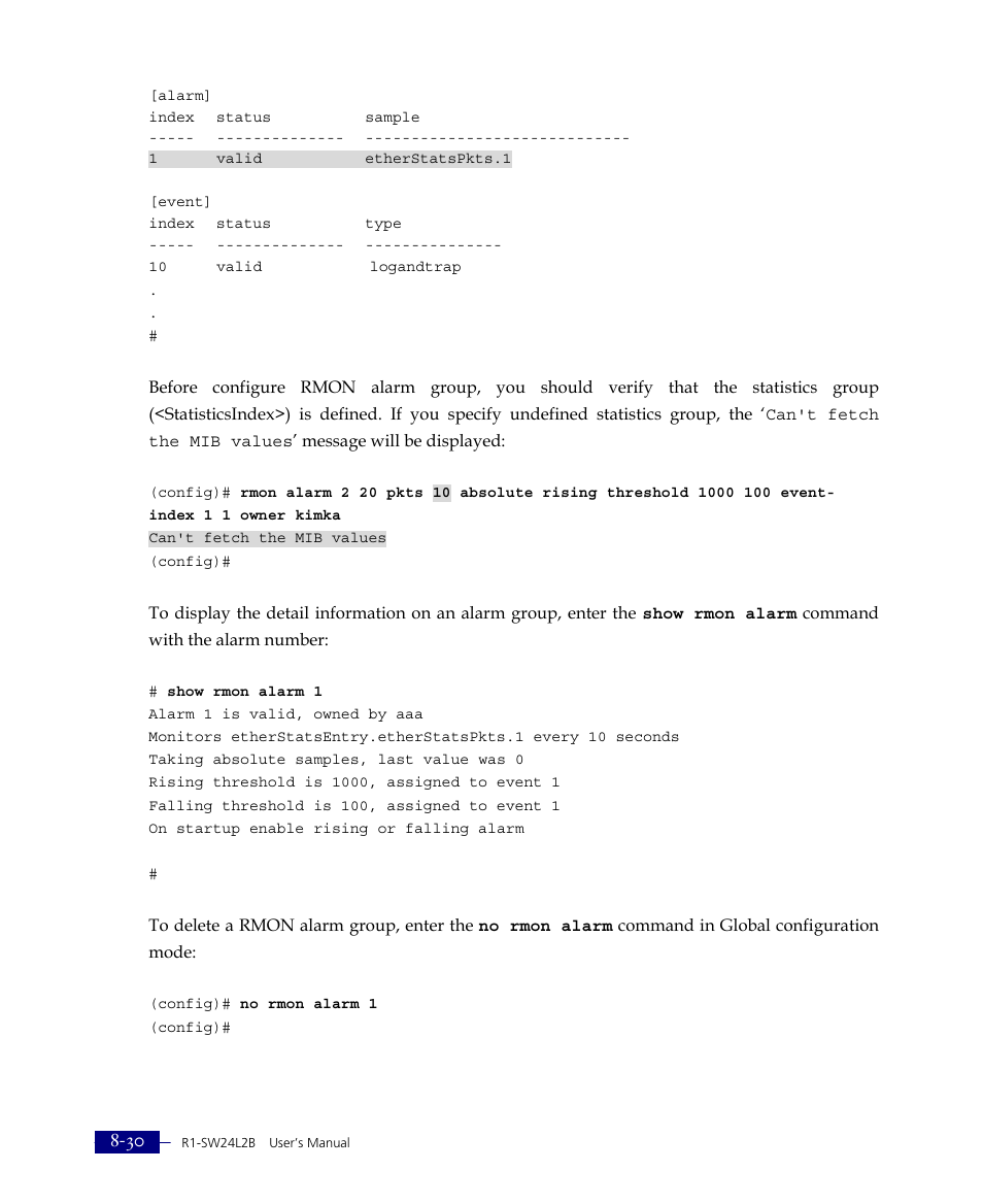 ATL Telecom R1-SW Ethernet Switch User Manual | Page 164 / 300