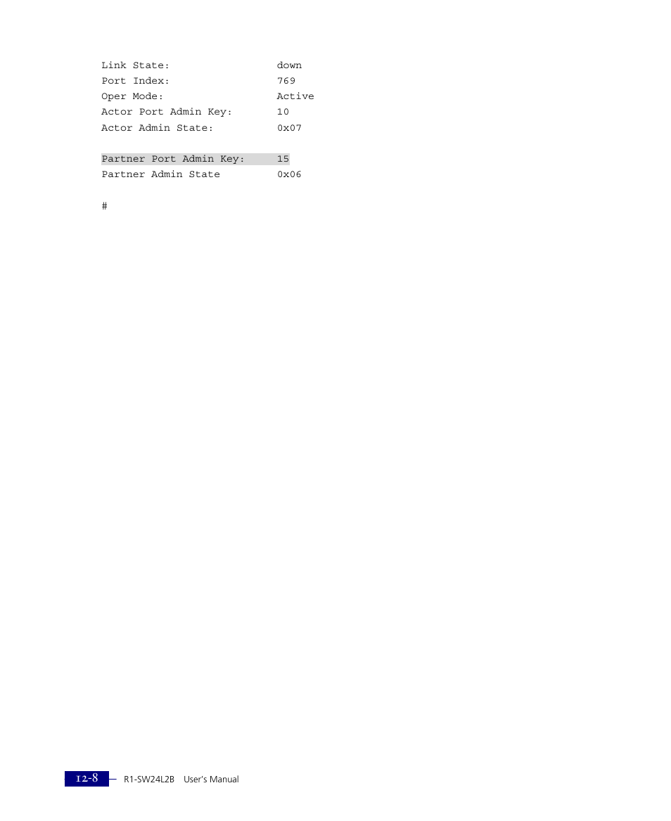 ATL Telecom R1-SW Ethernet Switch User Manual | Page 256 / 300