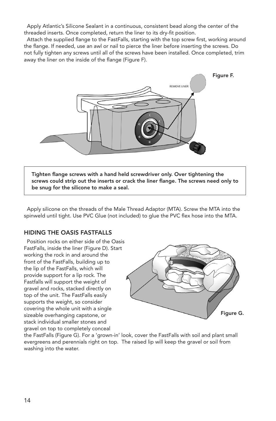 Atlantic Water Gardens Oasis PS3900 User Manual | Page 14 / 16