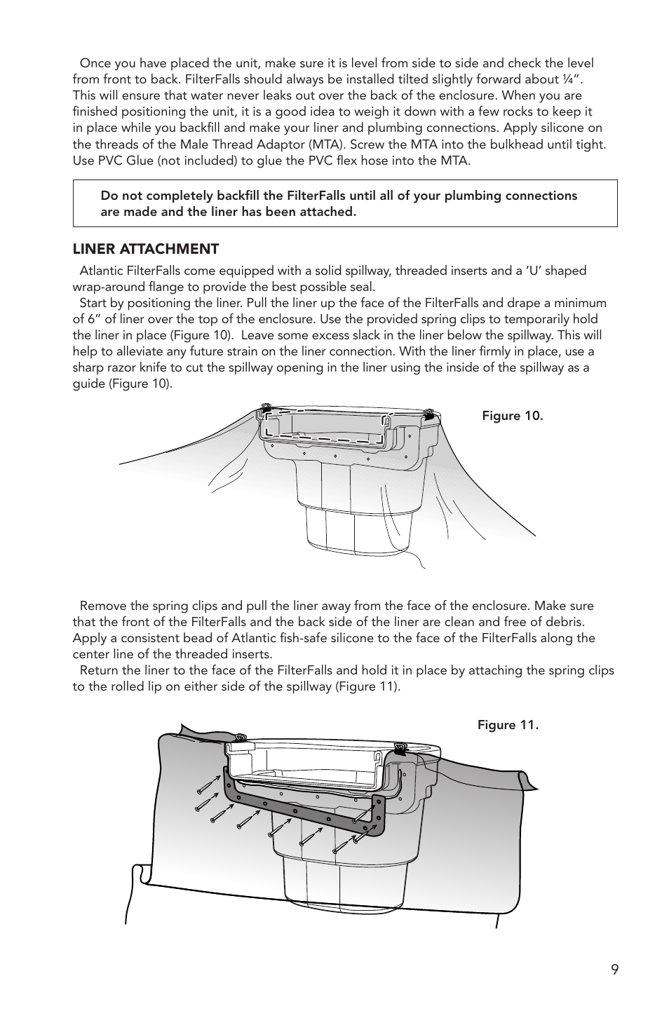 Atlantic Water Gardens Oasis PS3900 User Manual | Page 9 / 16