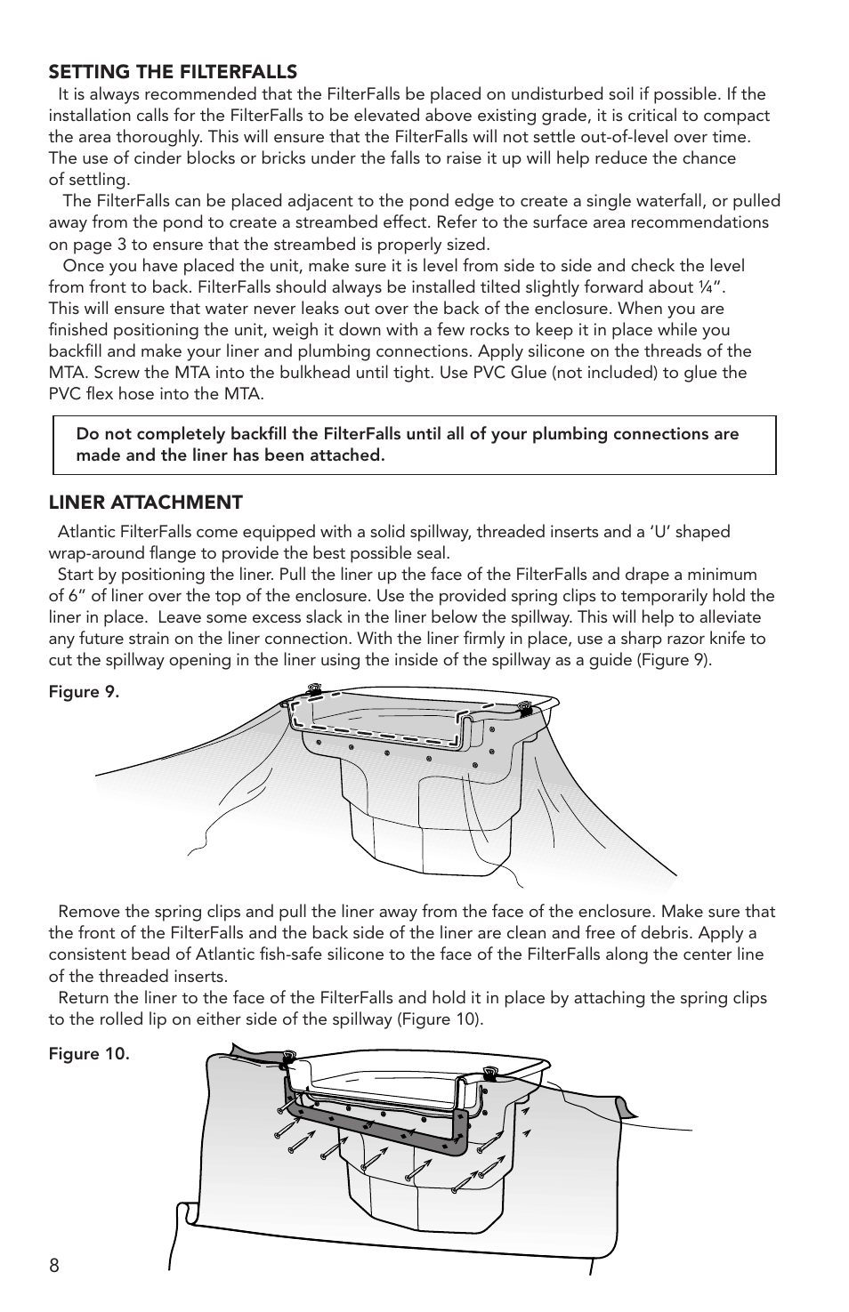 Atlantic Water Gardens Pro Series PS4600 User Manual | Page 8 / 16