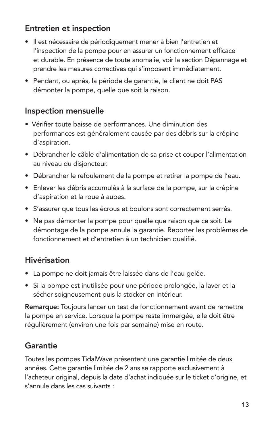Atlantic Water Gardens PAF-20 User Manual | Page 13 / 24