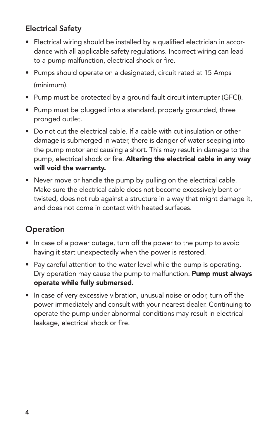 Atlantic Water Gardens A-05 User Manual | Page 4 / 24