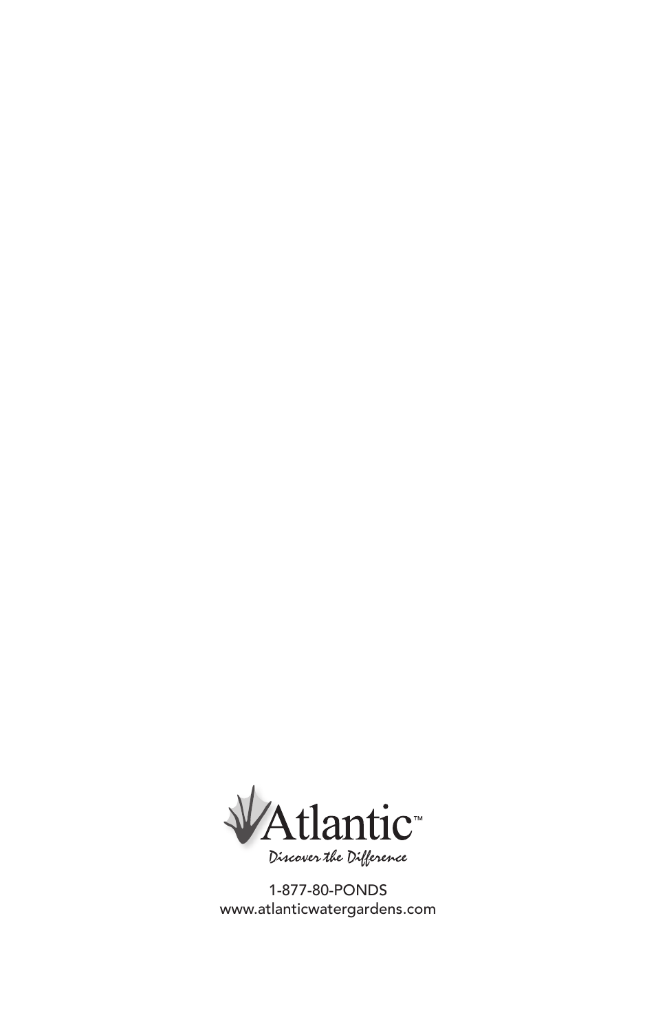 Atlantic Water Gardens PGPSM - Pond & Garden Protector User Manual | Page 12 / 12