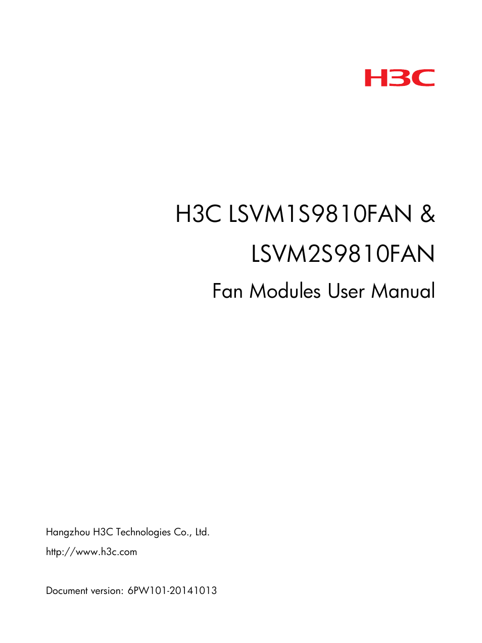 H3C Technologies H3C S9800 Series Switches User Manual | 15 pages