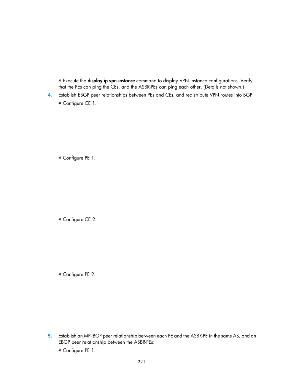 H3C Technologies H3C S6800 Series Switches User Manual | Page 234 / 526