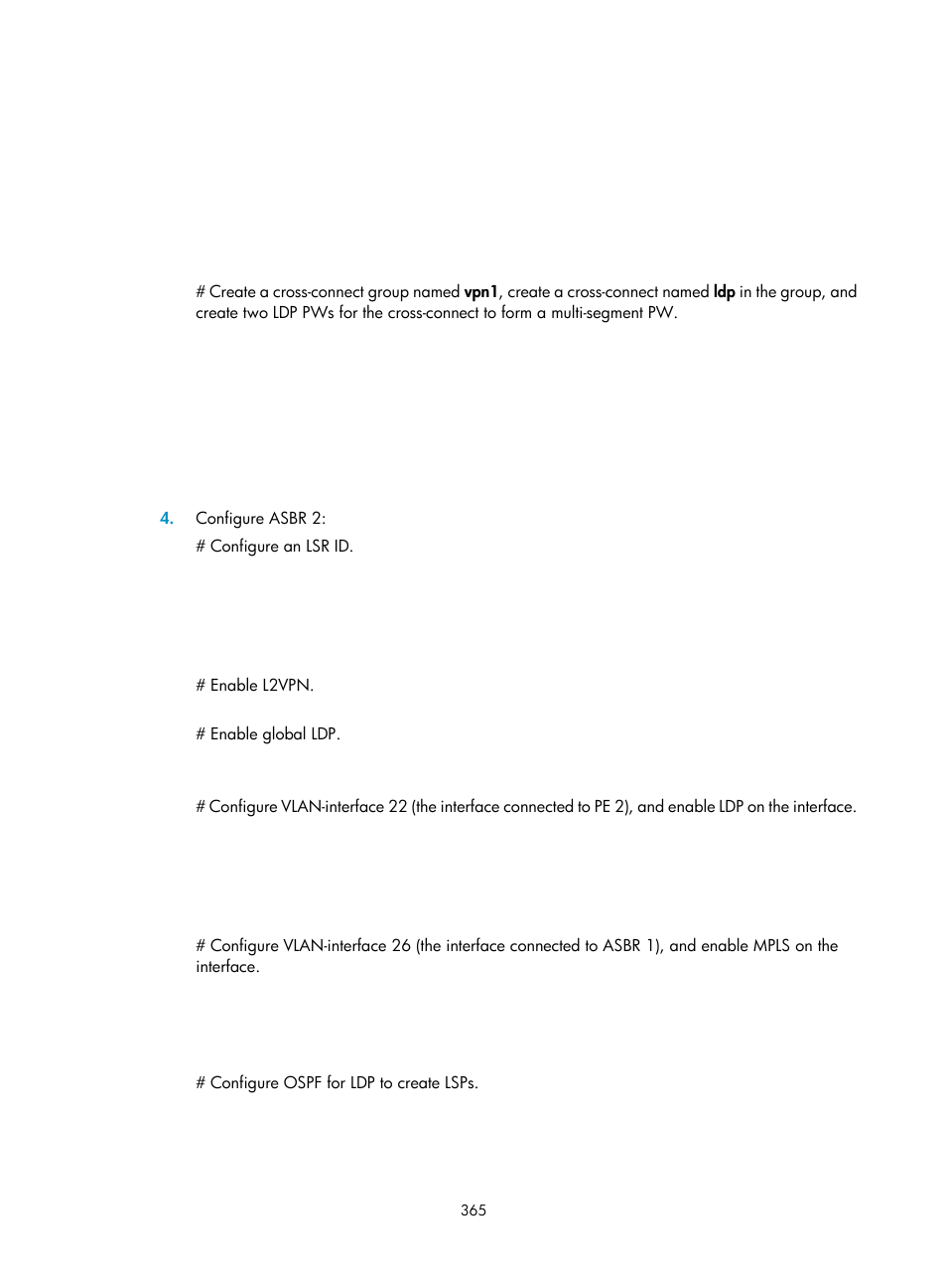 H3C Technologies H3C S6800 Series Switches User Manual | Page 378 / 526