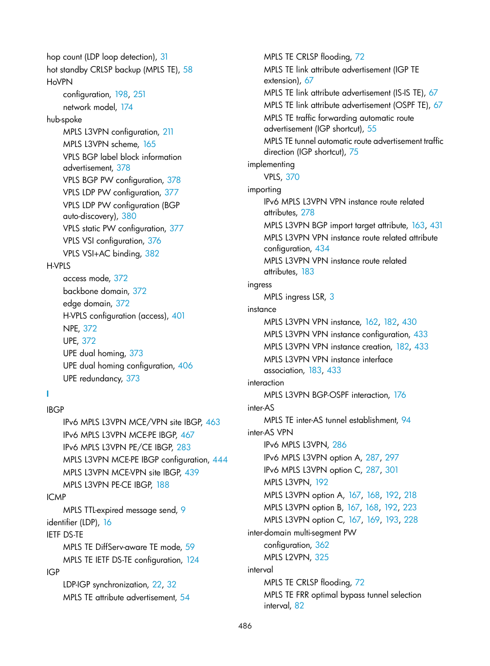 H3C Technologies H3C S6800 Series Switches User Manual | Page 499 / 526