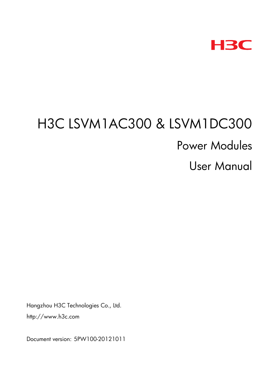 H3C Technologies H3C S5800 Series Switches User Manual | 18 pages