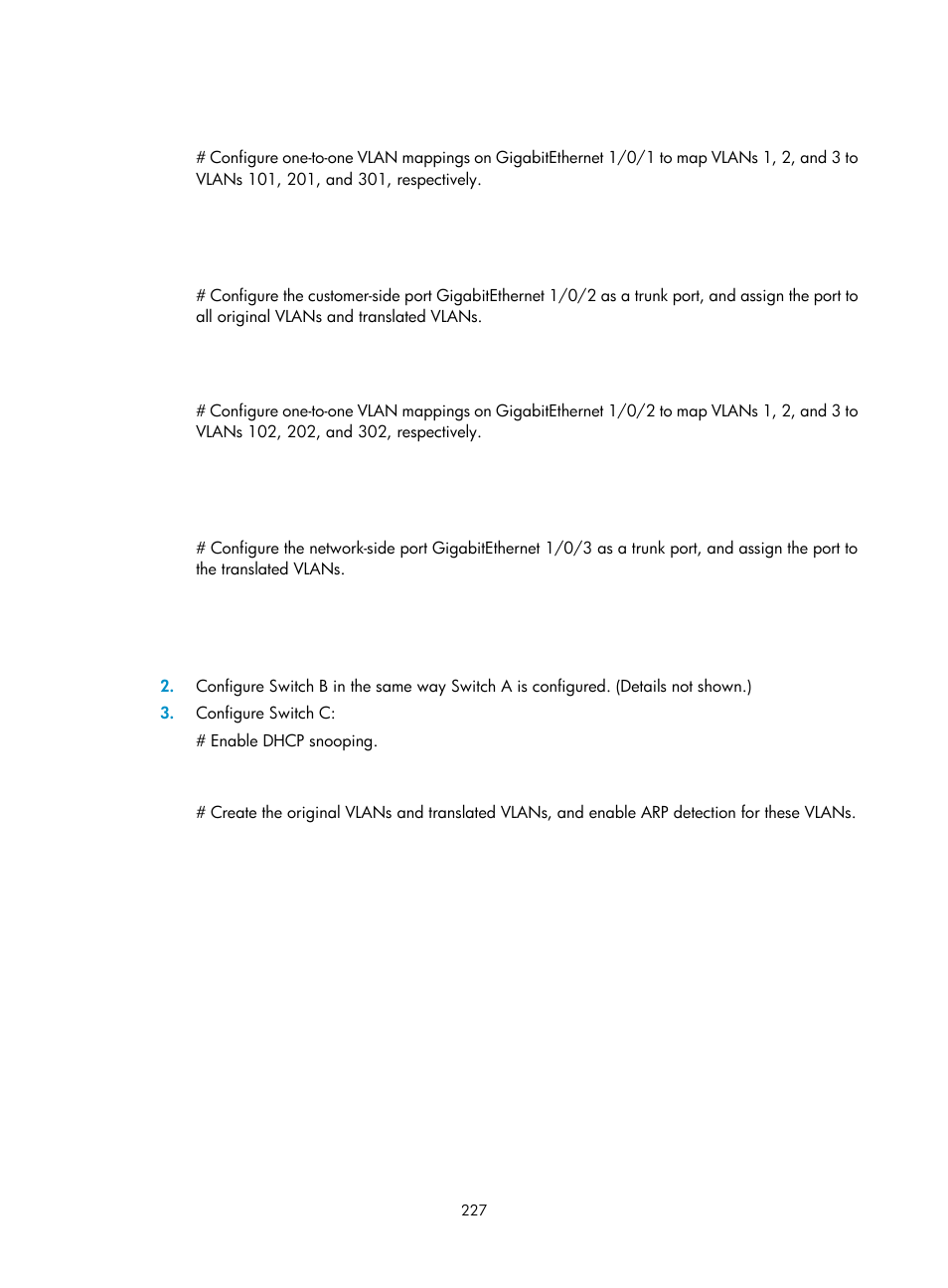H3C Technologies H3C S5560 Series Switches User Manual | Page 261 / 321