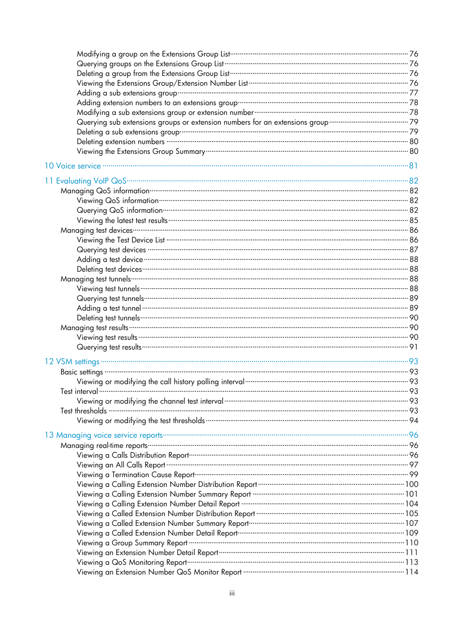 H3C Technologies H3C Intelligent Management Center User Manual | Page 8 / 145