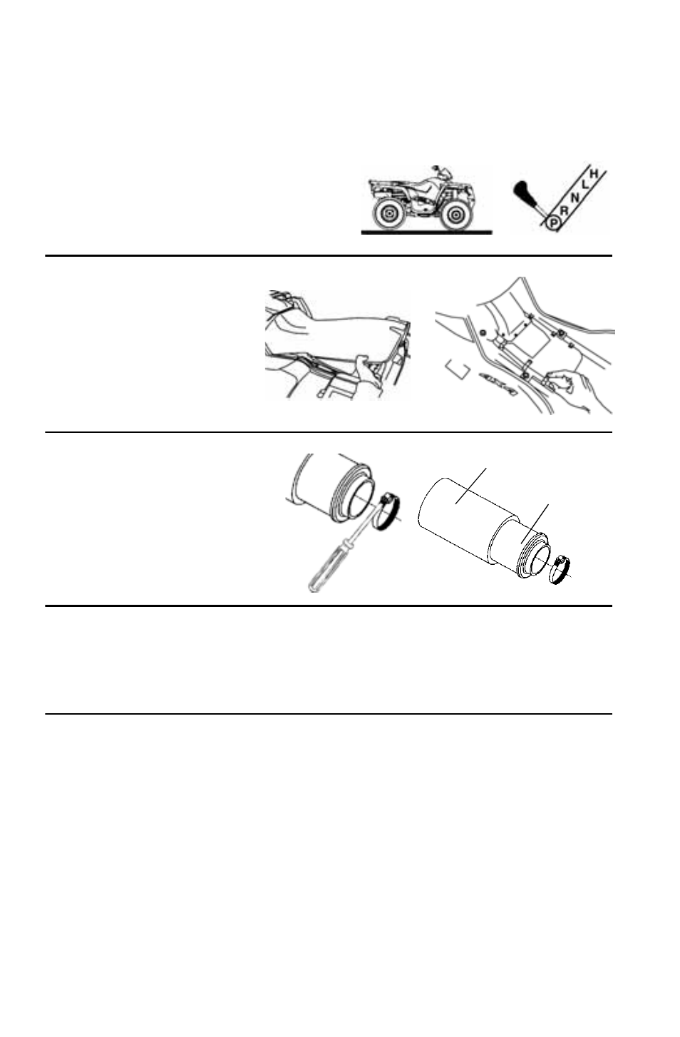Maintenance, Air filter | Polaris 2011 ATV Sportsman Forest 500 User Manual | Page 94 / 138