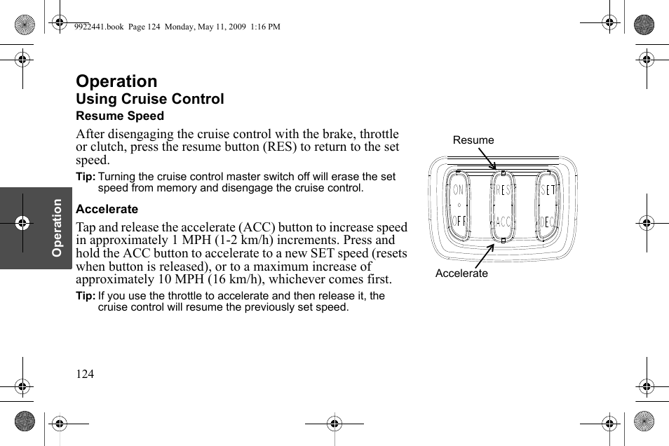 Operation | Polaris 2010 Victory Victory Vision 8-Ball User Manual | Page 128 / 334