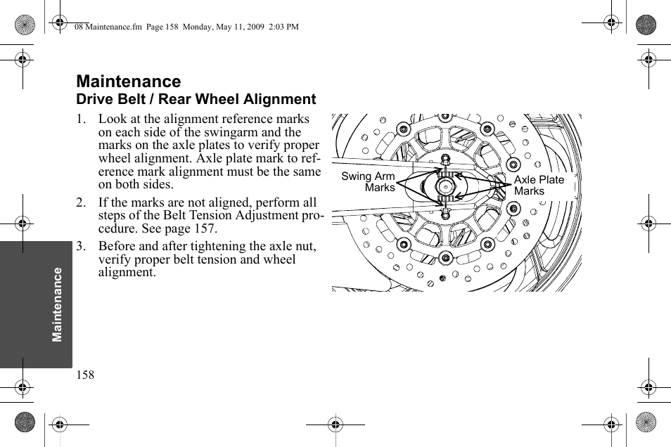 Maintenance | Polaris 2010 Victory Victory Vision 8-Ball User Manual | Page 162 / 334