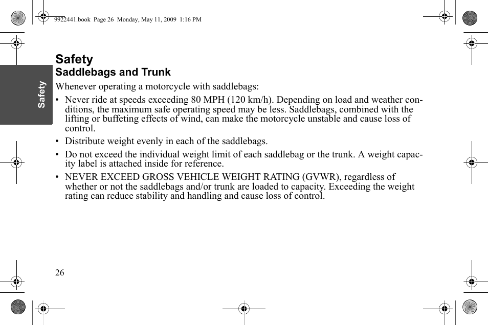 Safety | Polaris 2010 Victory Victory Vision 8-Ball User Manual | Page 30 / 334