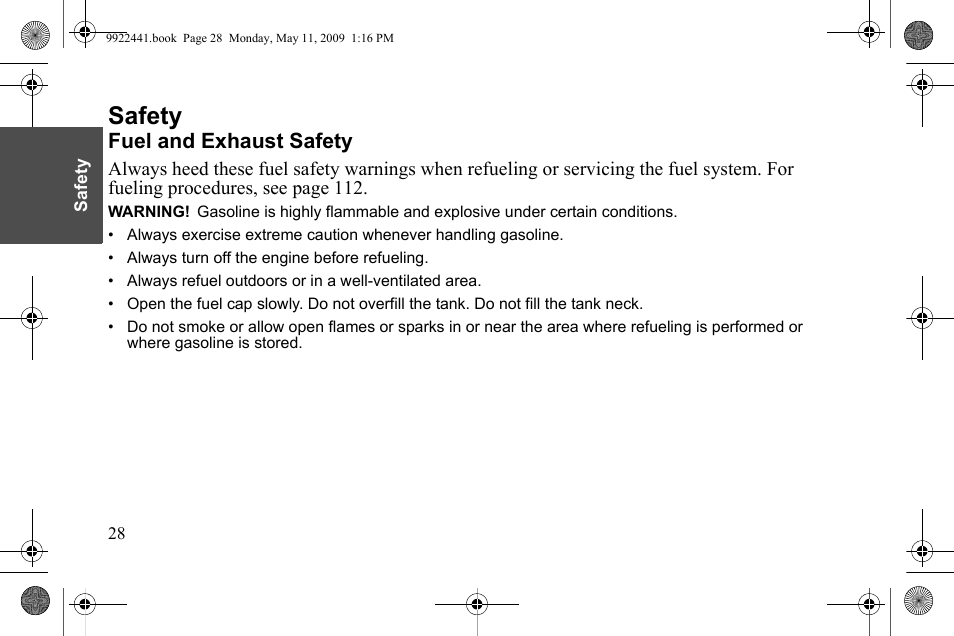 Safety | Polaris 2010 Victory Victory Vision 8-Ball User Manual | Page 32 / 334