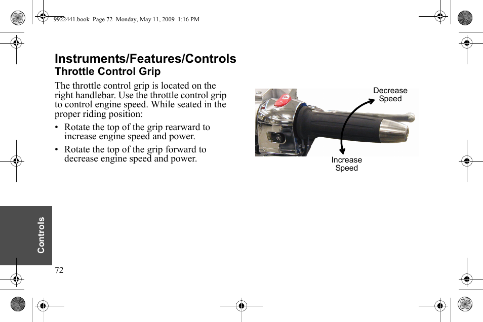 Instruments/features/controls | Polaris 2010 Victory Victory Vision 8-Ball User Manual | Page 76 / 334