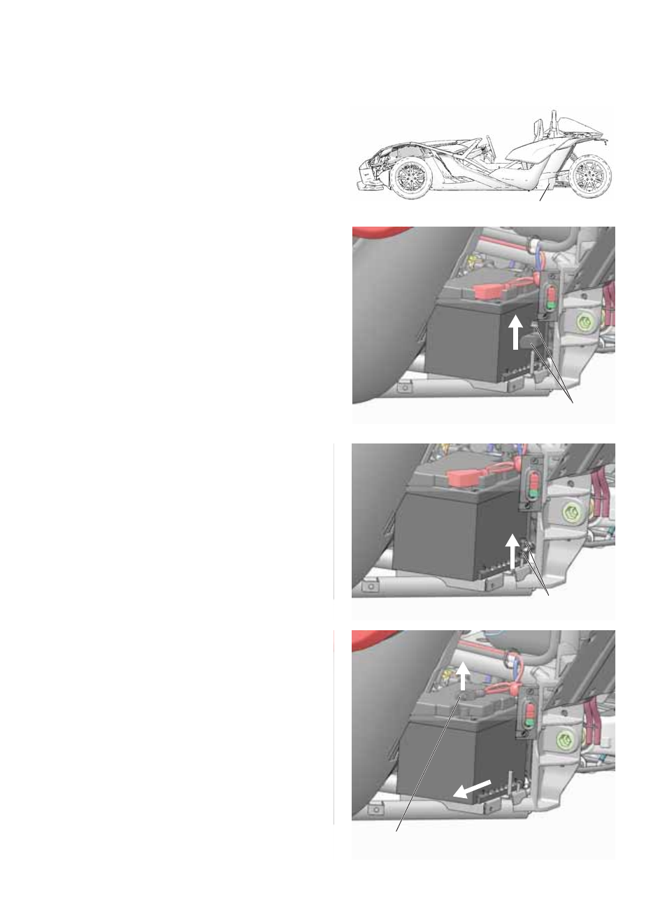 Maintenance, Battery | Polaris 2015 Slingshot User Manual | Page 72 / 136