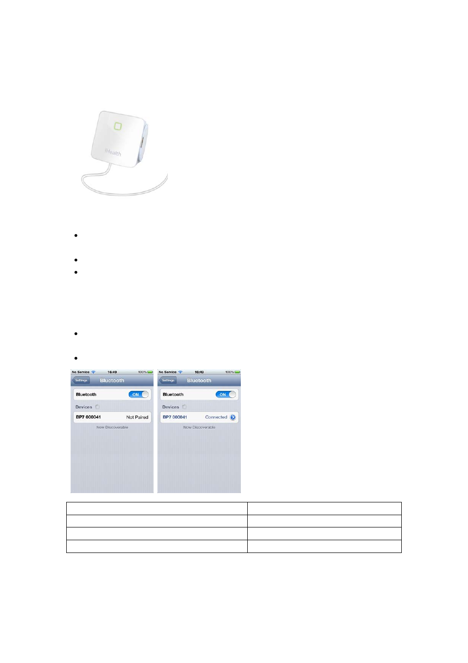 iHealth Wireless Blood Pressure Wrist Monitor User Manual | Page 2 / 4