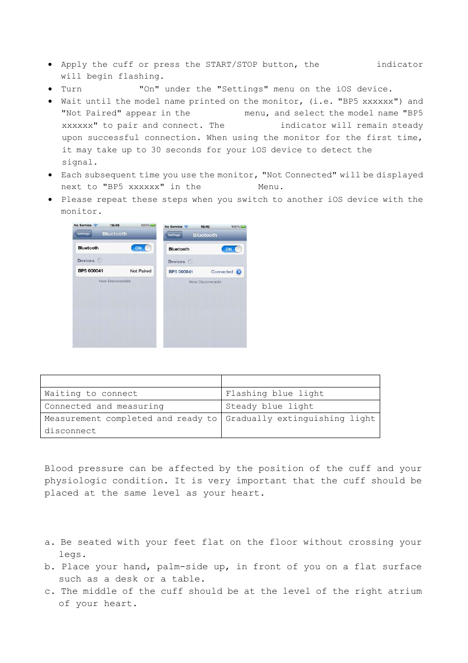 iHealth Wireless Blood Pressure Monitor User Manual | Page 4 / 17