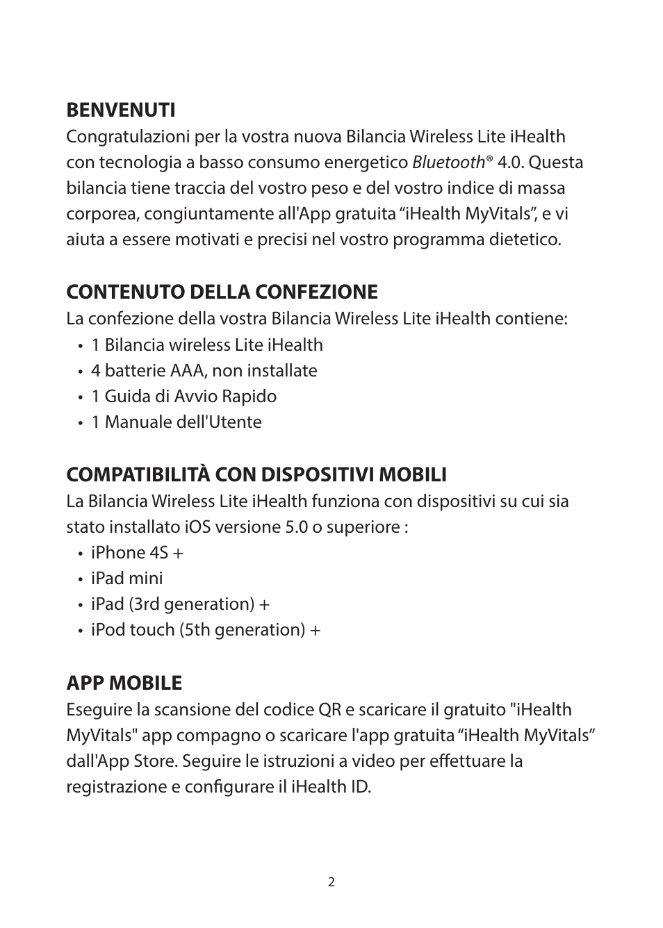 iHealth Lite User Manual | Page 26 / 72
