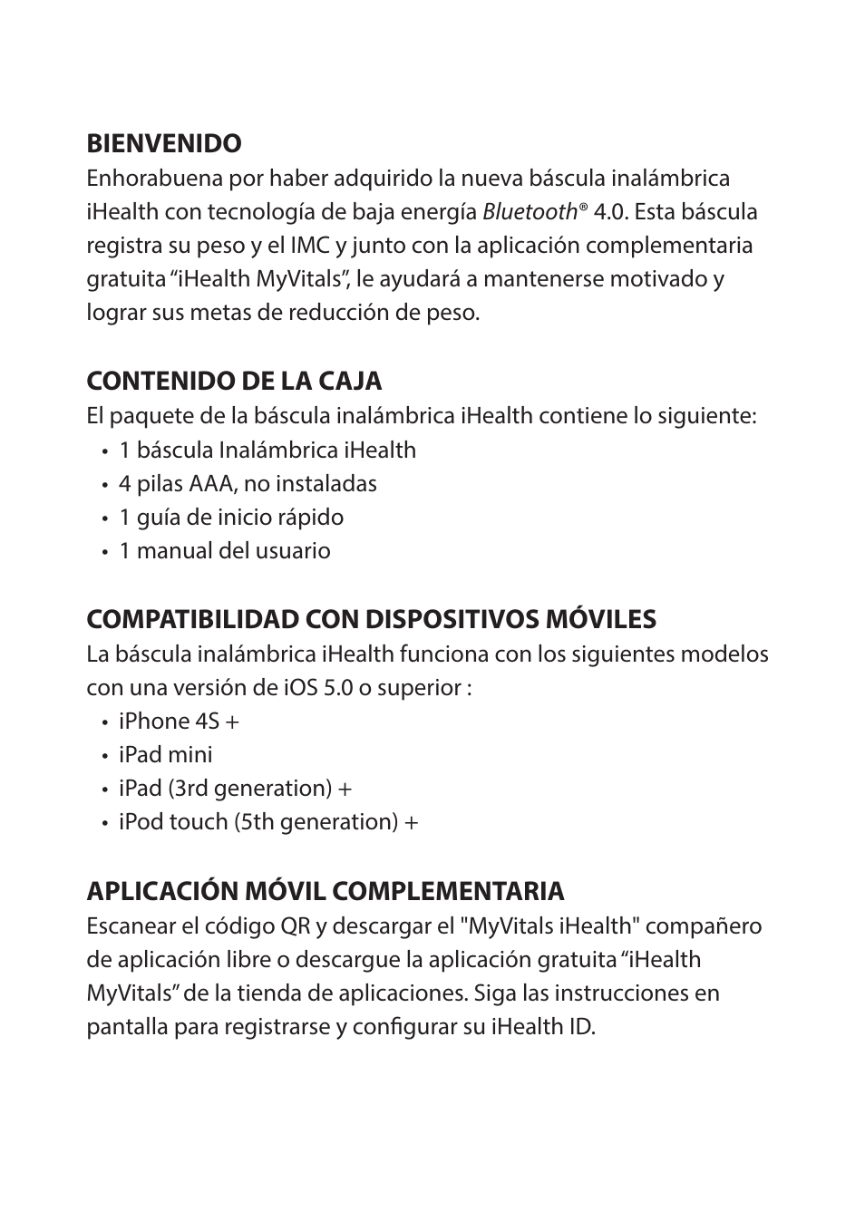 iHealth Lite User Manual | Page 38 / 72