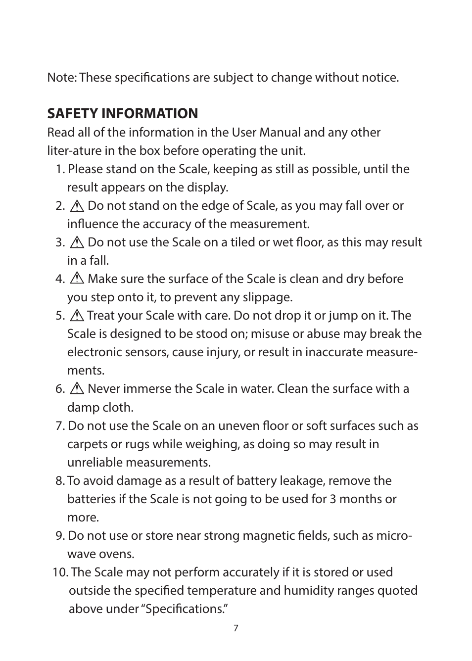 iHealth Lite User Manual | Page 8 / 72