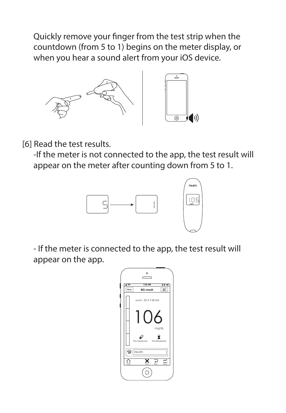 iHealth Wireless Smart-Gluco Monitoring System User Manual | Page 7 / 9