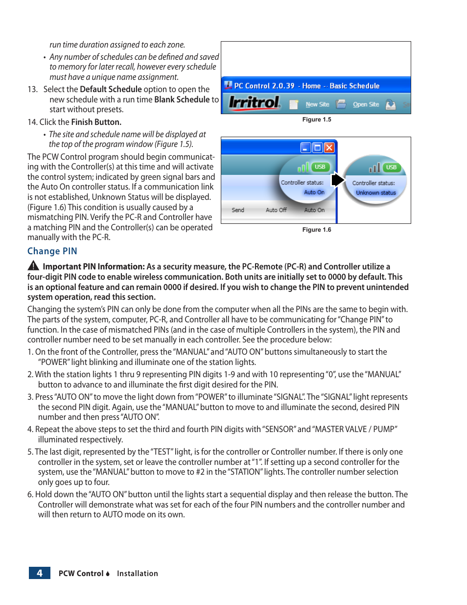 Irritrol PCW Control User Manual | Page 6 / 33