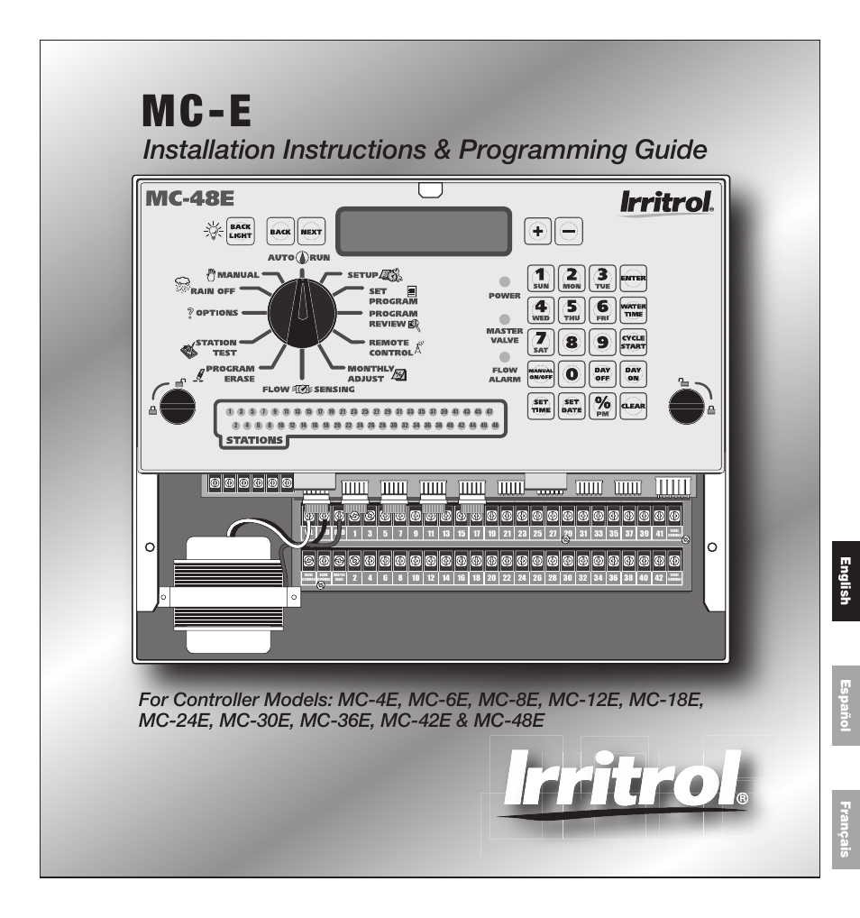 Irritrol MC-E User Manual | 40 pages