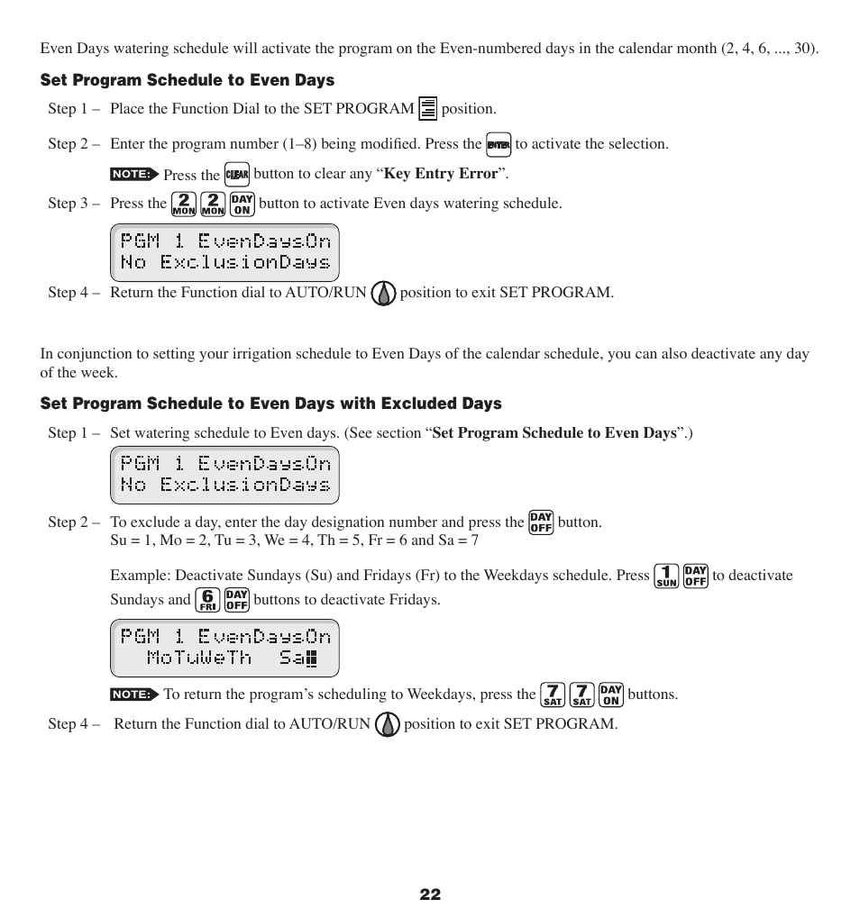 Irritrol MC-E User Manual | Page 22 / 40