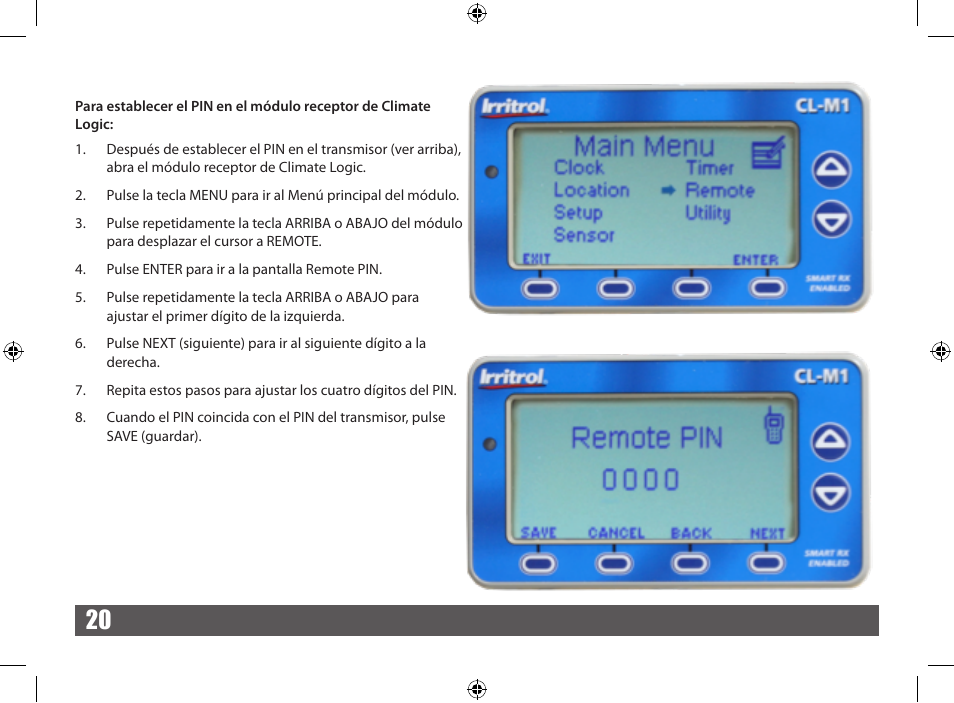 Irritrol CRR User Manual | Page 20 / 36