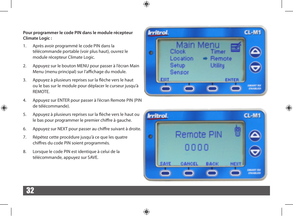 Irritrol CRR User Manual | Page 32 / 36
