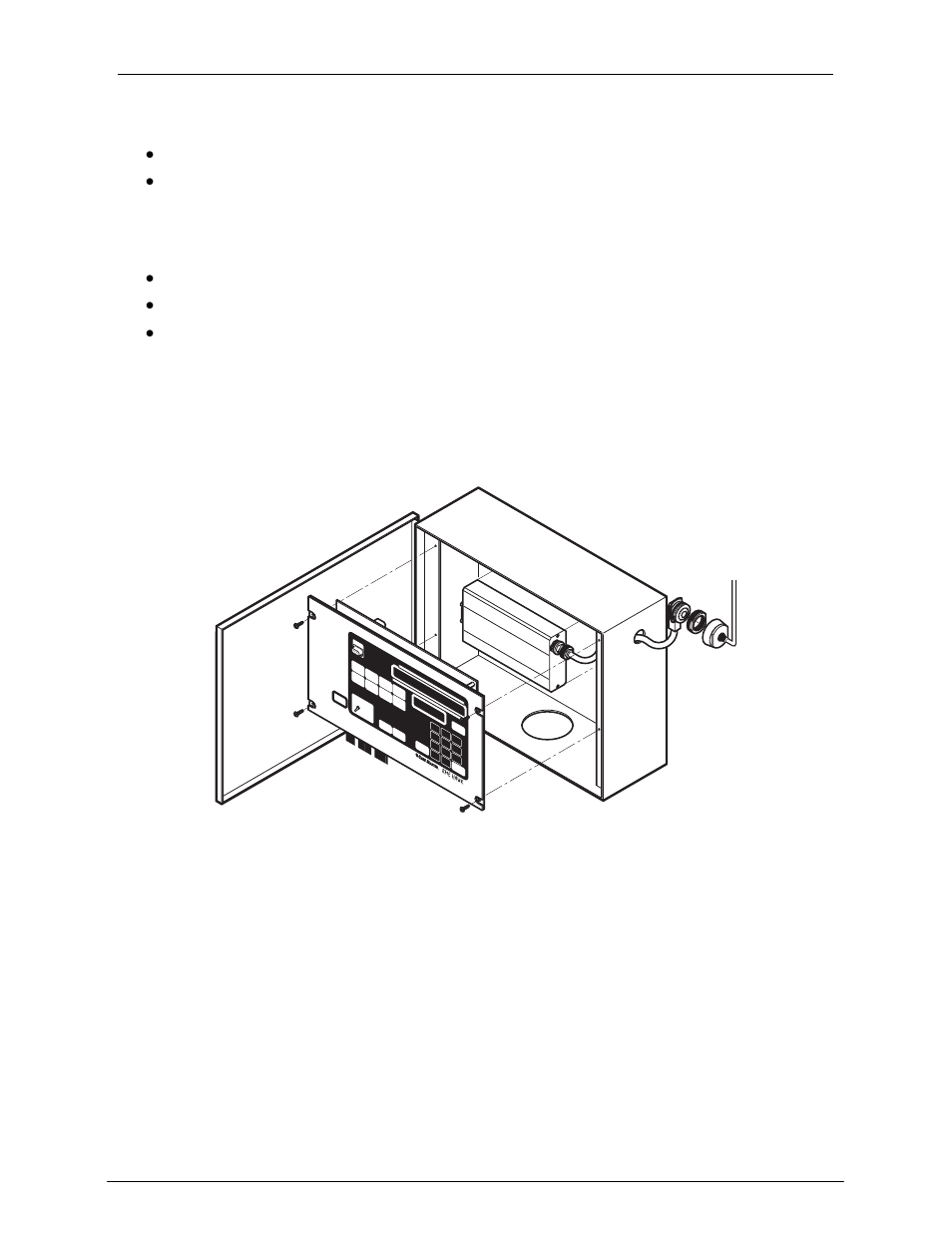 Figure 4: permanent mount pro max receiver | Irritrol PRO-MAX User Manual | Page 14 / 42